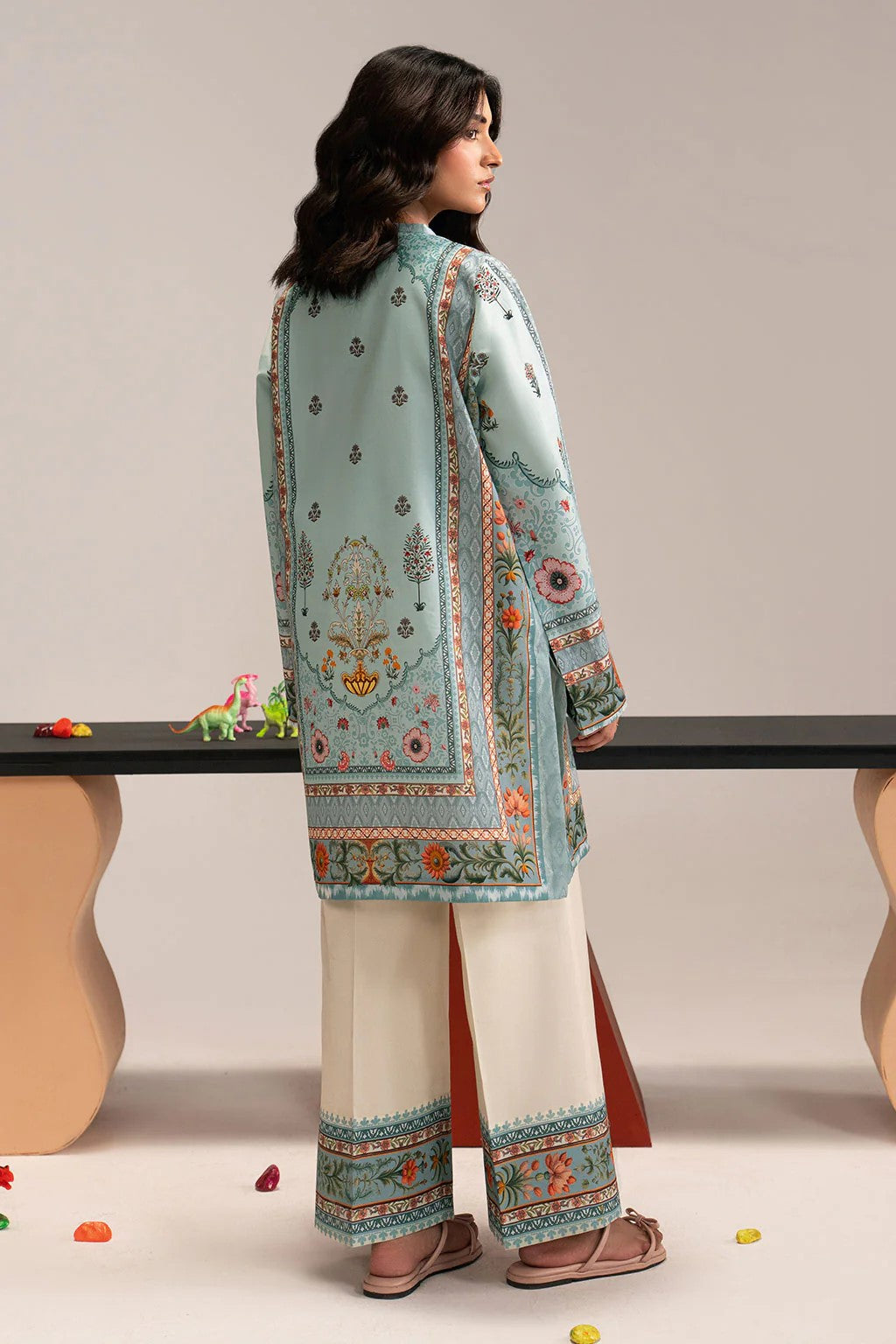 Garden Whisper – AFSANA 2 Piece Digital Printed Lawn Co-Ord Set