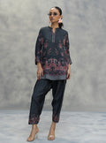 Noir Baroque – AFSANA 2 Piece Digital Printed Lawn Co-Ord Set