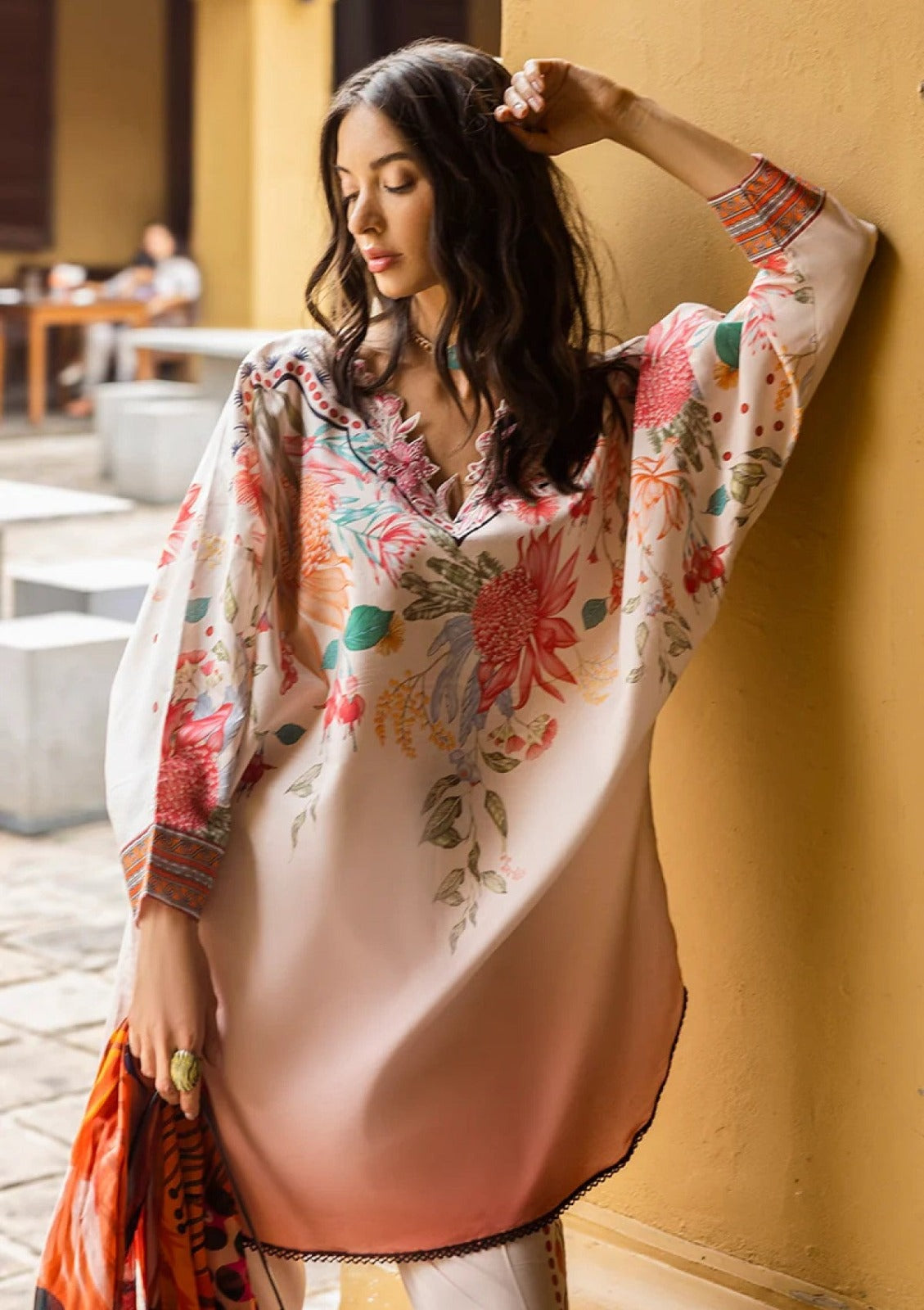 Blush Bloom  3-Piece Lawn Suit
