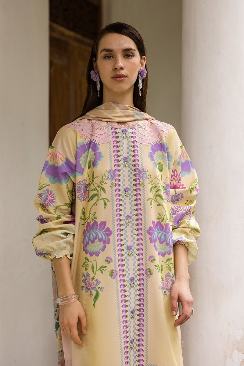 Lavender Reverie  3-Piece Lawn Suit