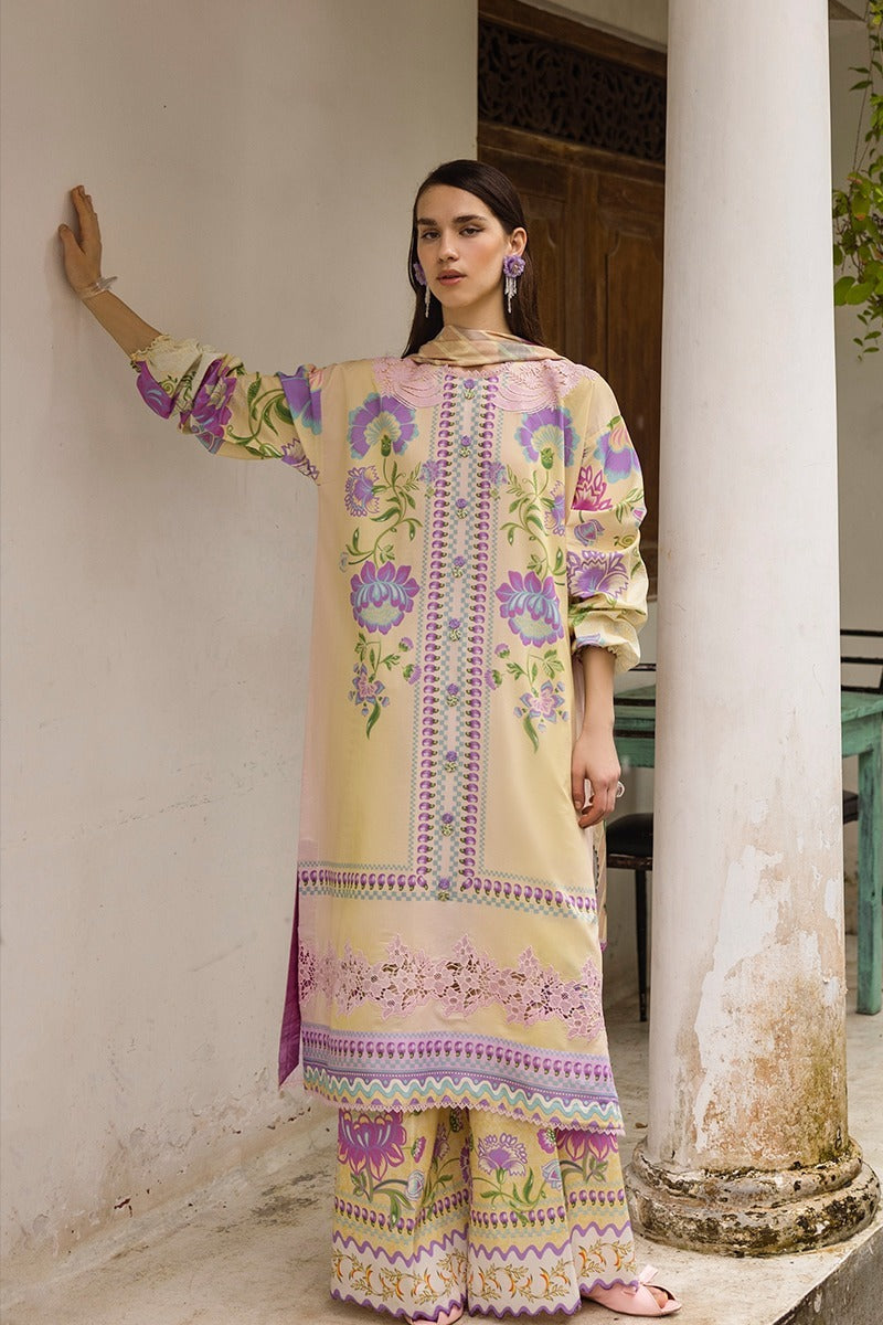 Lavender Reverie  3-Piece Lawn Suit