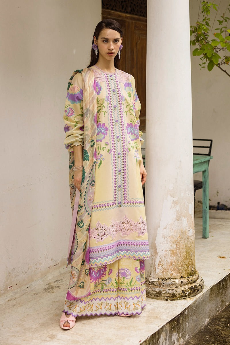 Lavender Reverie  3-Piece Lawn Suit
